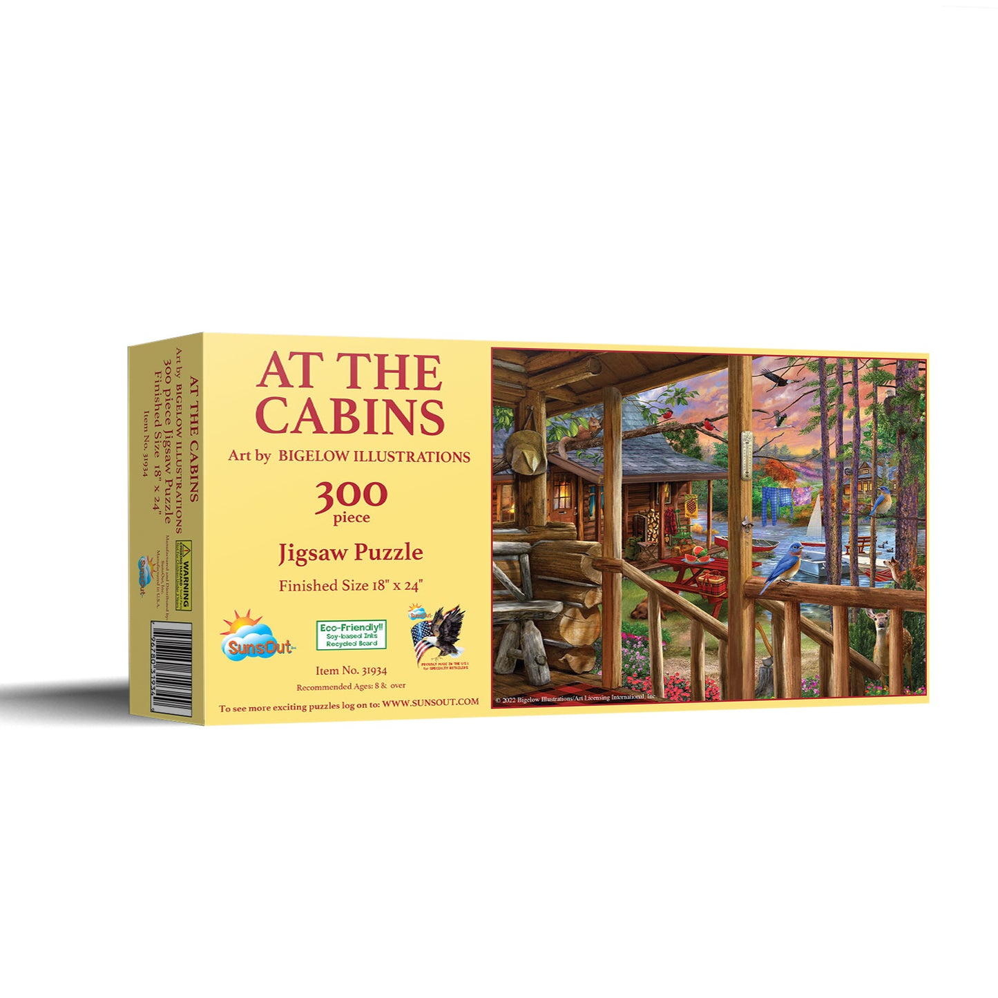 At The Cabins 300 pc  Jigsaw Puzzle 31934
