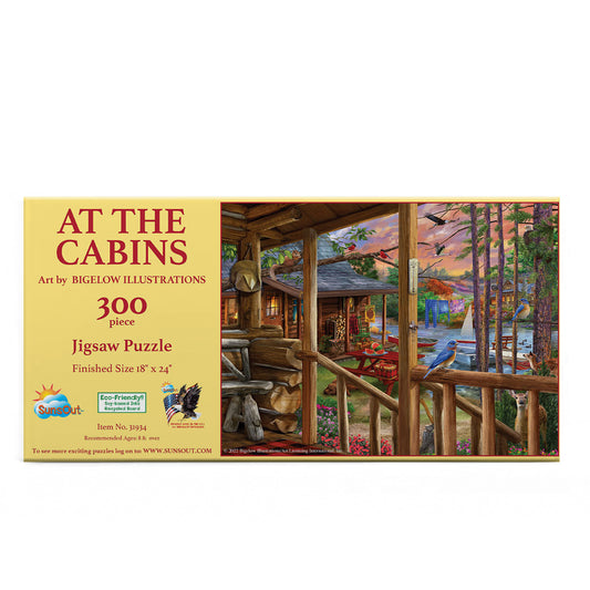 At The Cabins 300 pc  Jigsaw Puzzle 31934
