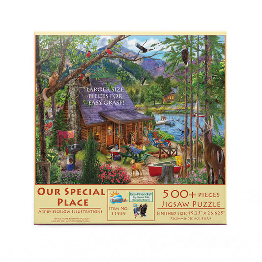 Our Special Place 500 pc Large Pieces Jigsaw Puzzle 31949