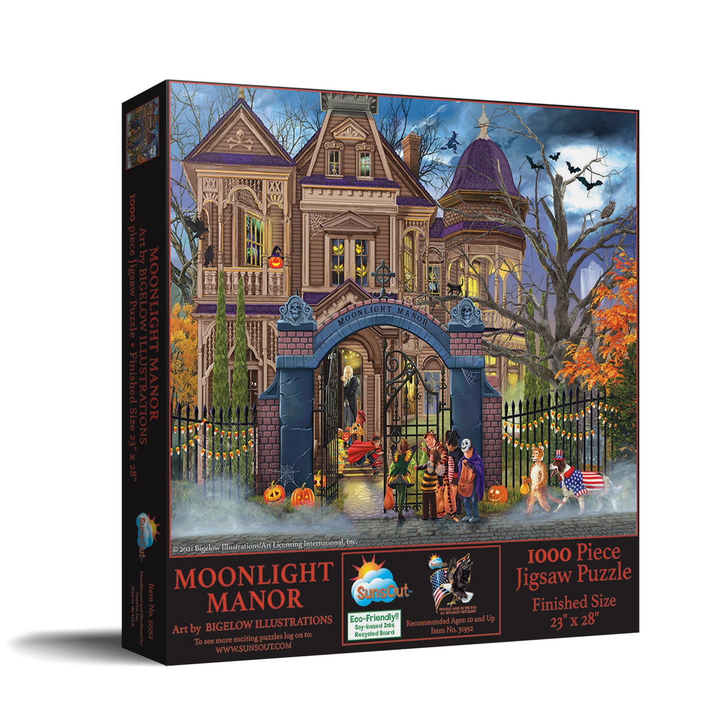 Moonlight Manor 1000 pc  Jigsaw Puzzle 31952