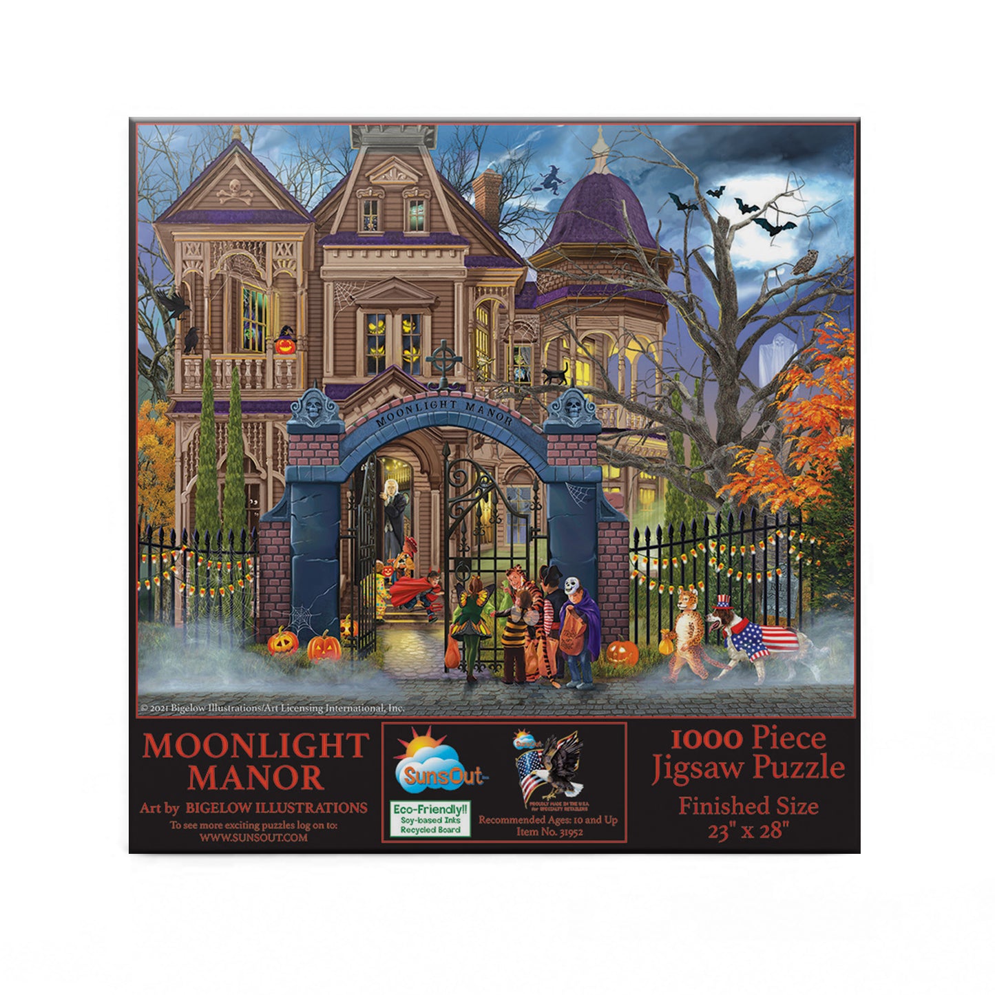 Moonlight Manor 1000 pc  Jigsaw Puzzle 31952