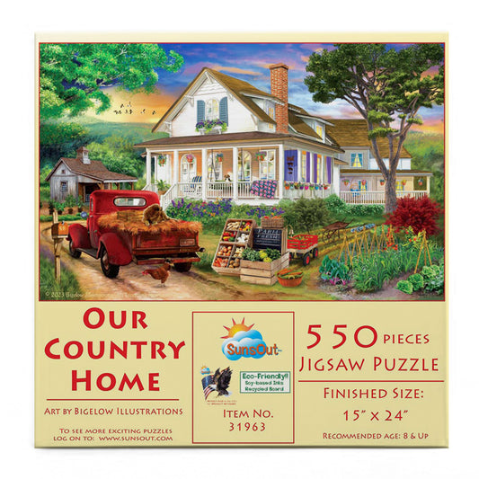 Our Country Home 550 pc  Jigsaw Puzzle 31963