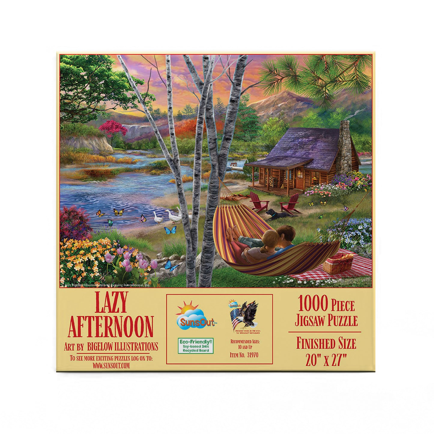 Lazy Afternoon 1000 pc  Jigsaw Puzzle 31970