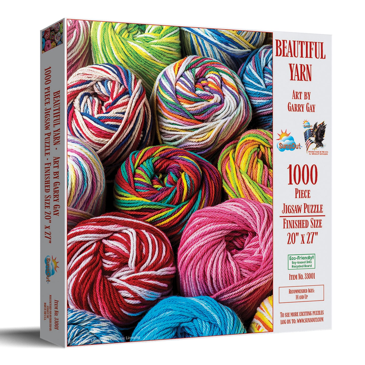 Beautiful Yarn 1000 pc  Jigsaw Puzzle 33001