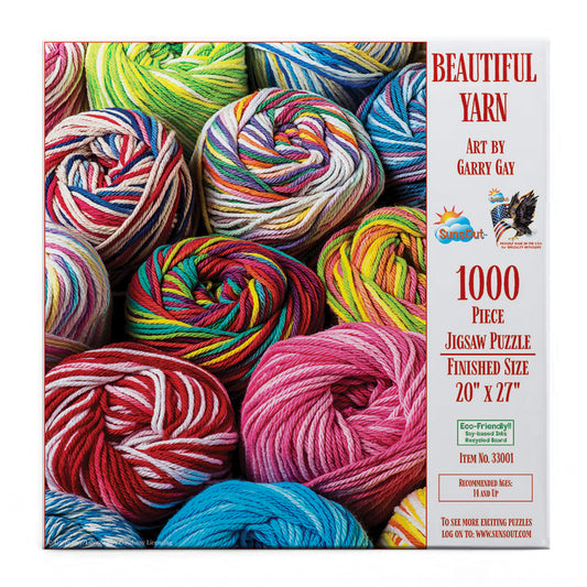 Beautiful Yarn 1000 pc  Jigsaw Puzzle 33001