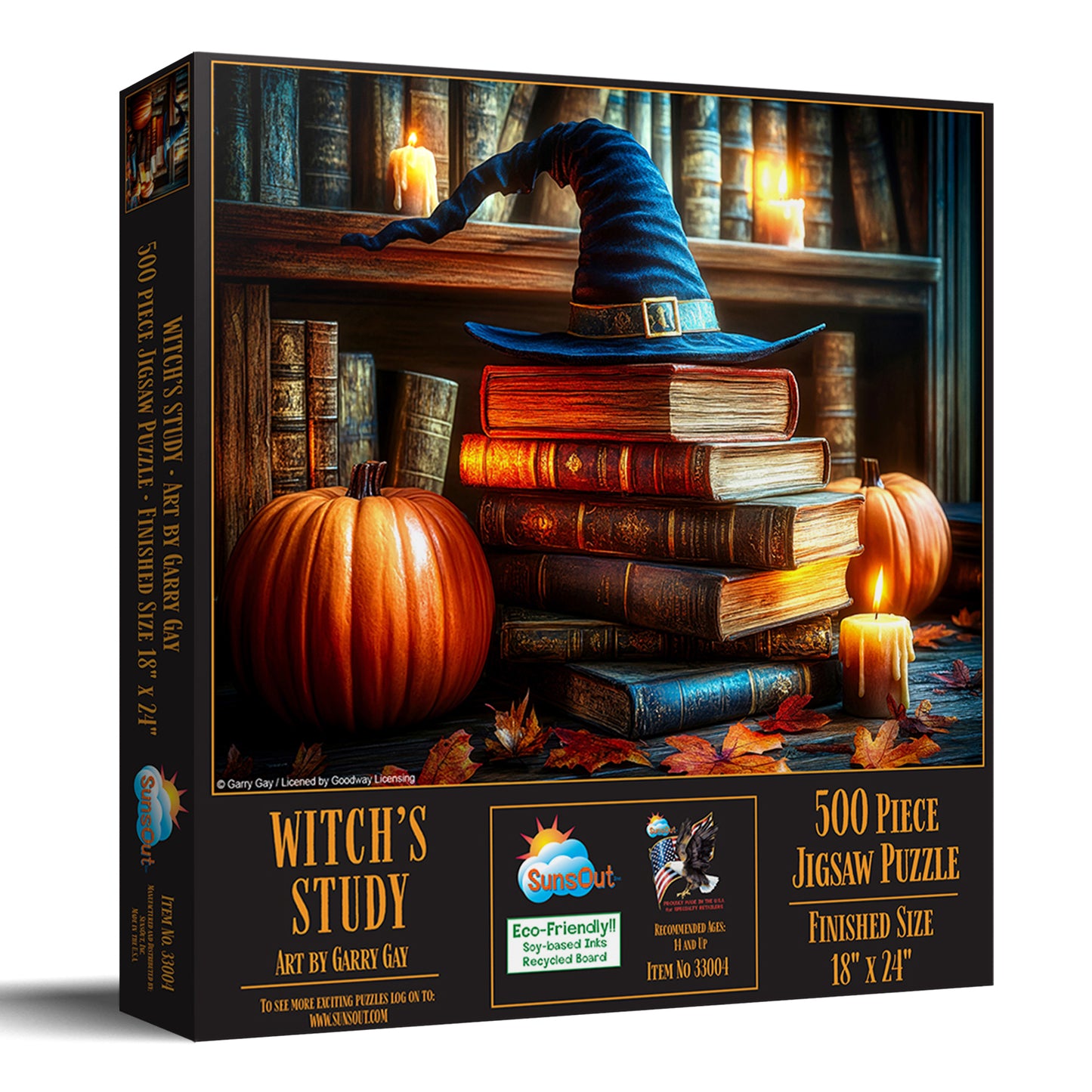 Witchs Study 500 pc  Jigsaw Puzzle 33004