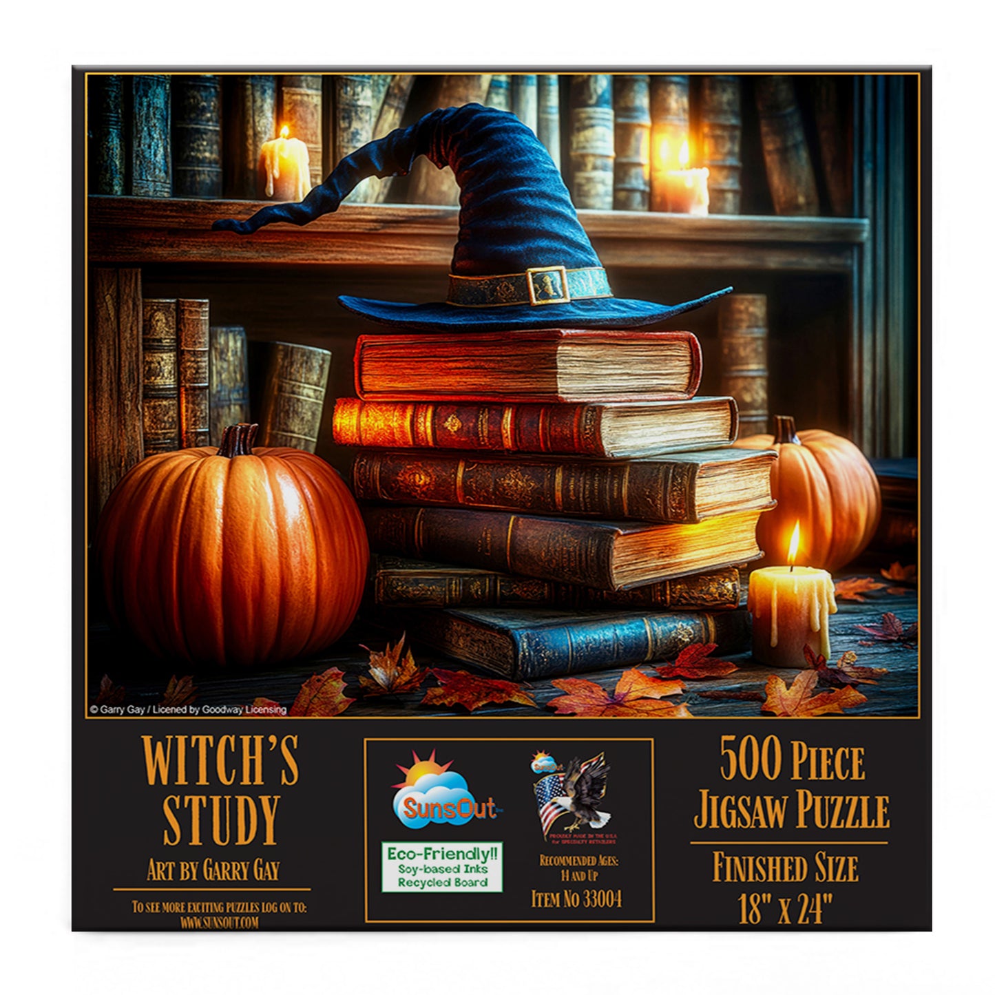 Witchs Study 500 pc  Jigsaw Puzzle 33004