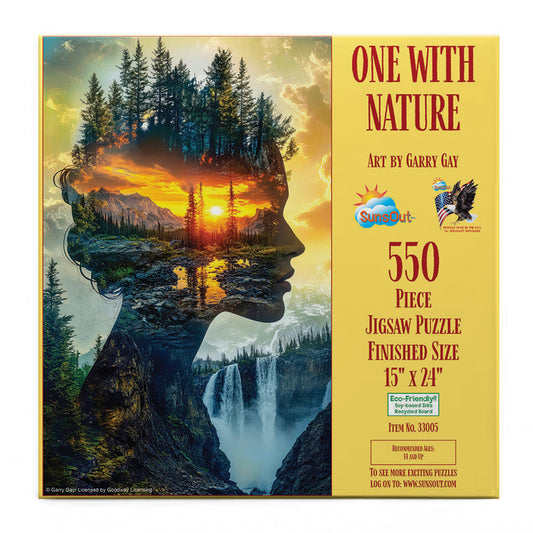 One with Nature 550 pc  Jigsaw Puzzle 33005