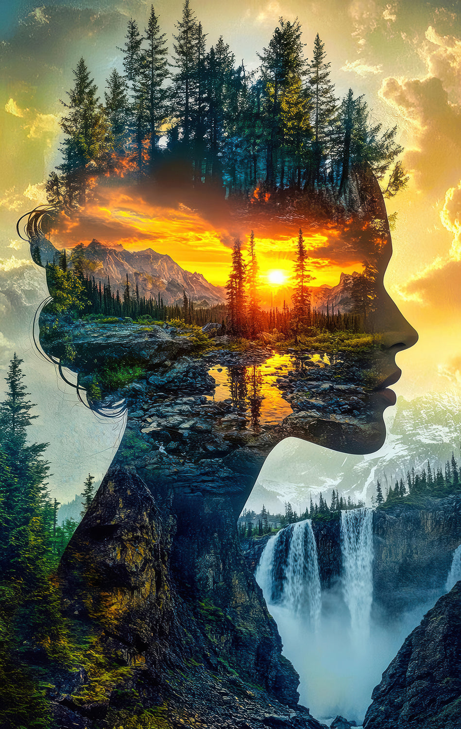 One with Nature 550 pc  Jigsaw Puzzle 33005