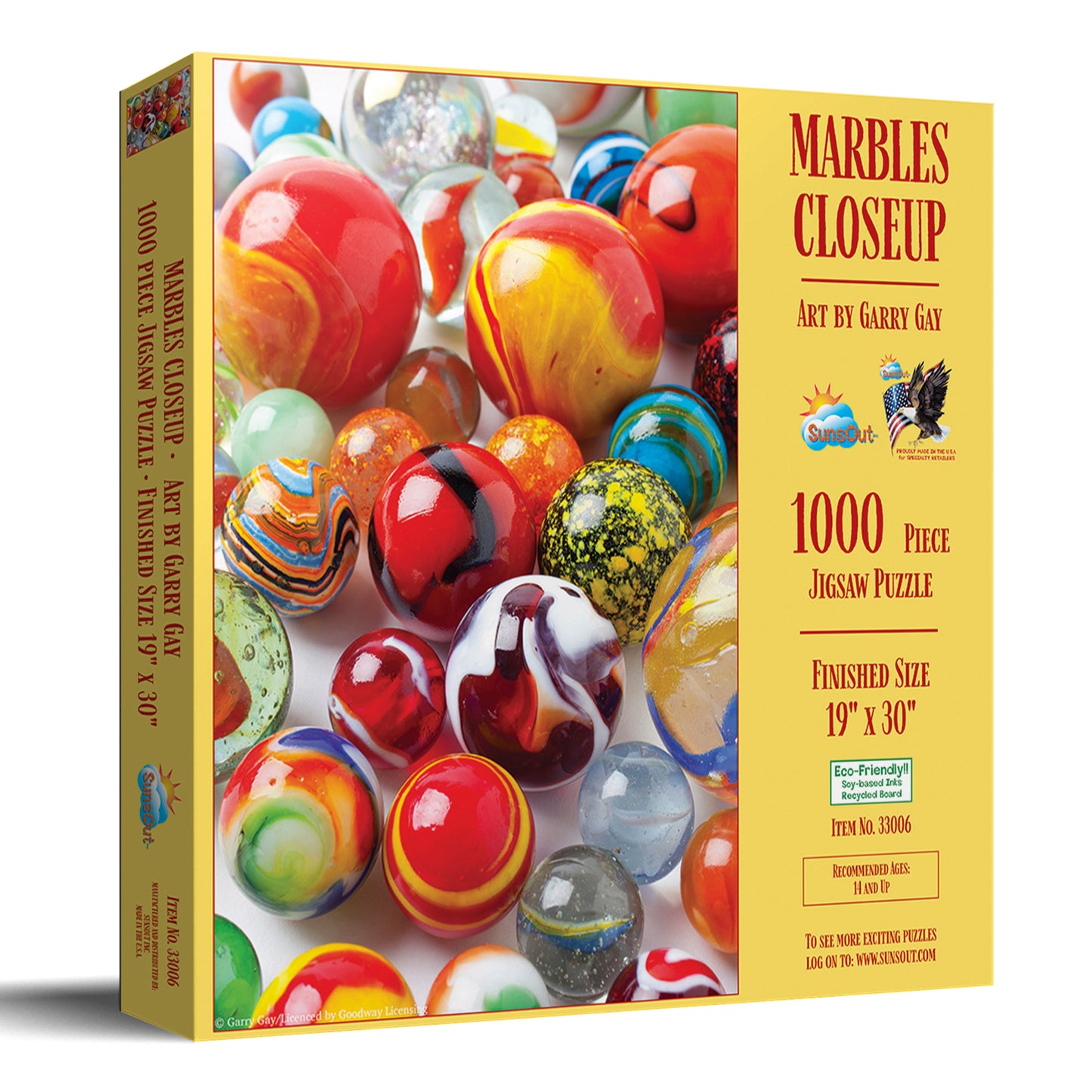 Marbles Closeup 1000 pc  Jigsaw Puzzle 33006