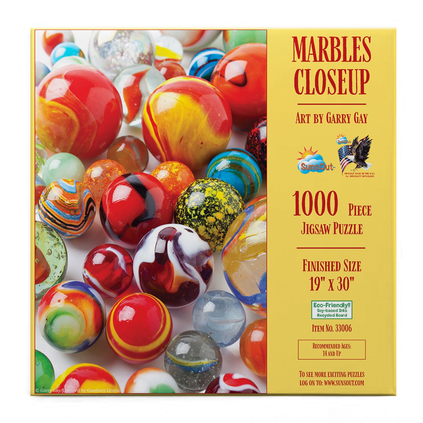 Marbles Closeup 1000 pc  Jigsaw Puzzle 33006