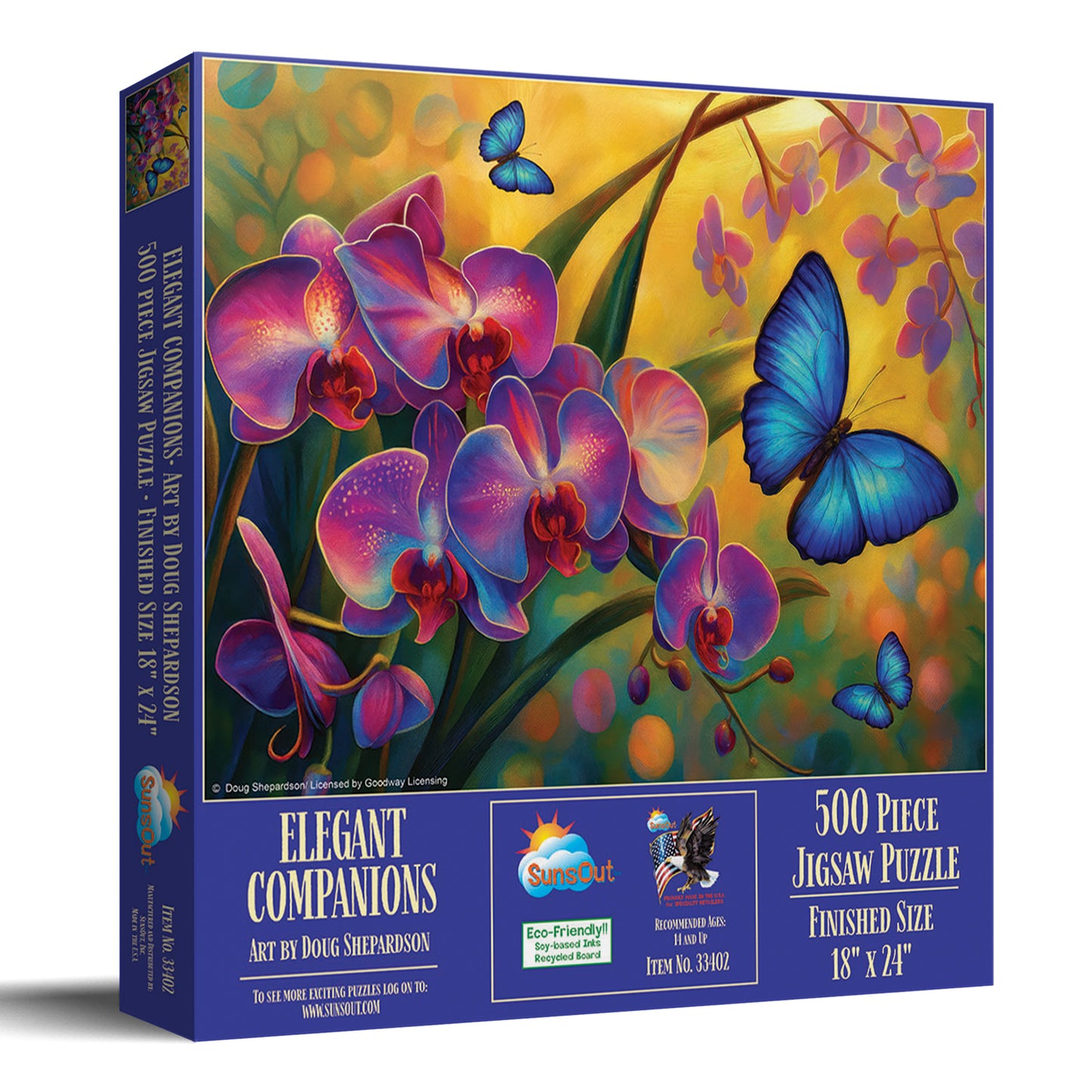 Elegant Companions 500 pc  Jigsaw Puzzle 33402