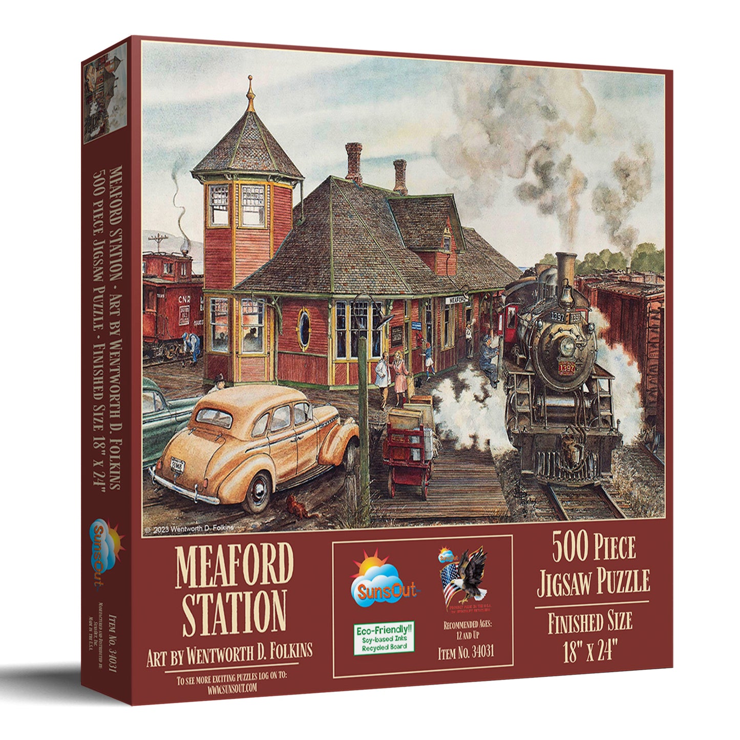 Medford Station 500 pc  Jigsaw Puzzle 34031