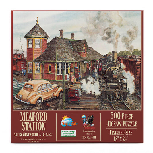 Medford Station 500 pc  Jigsaw Puzzle 34031