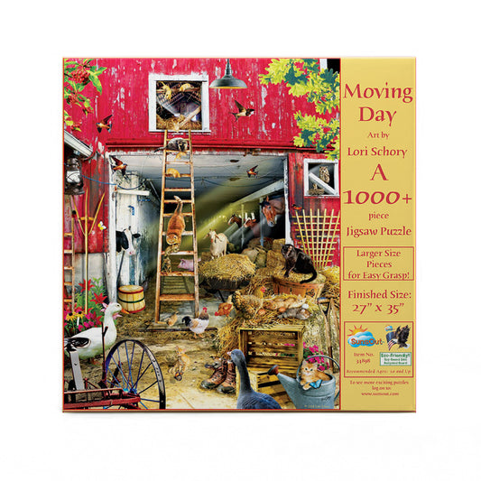 Moving Day 1000 pc Large Pieces Jigsaw Puzzle 34898