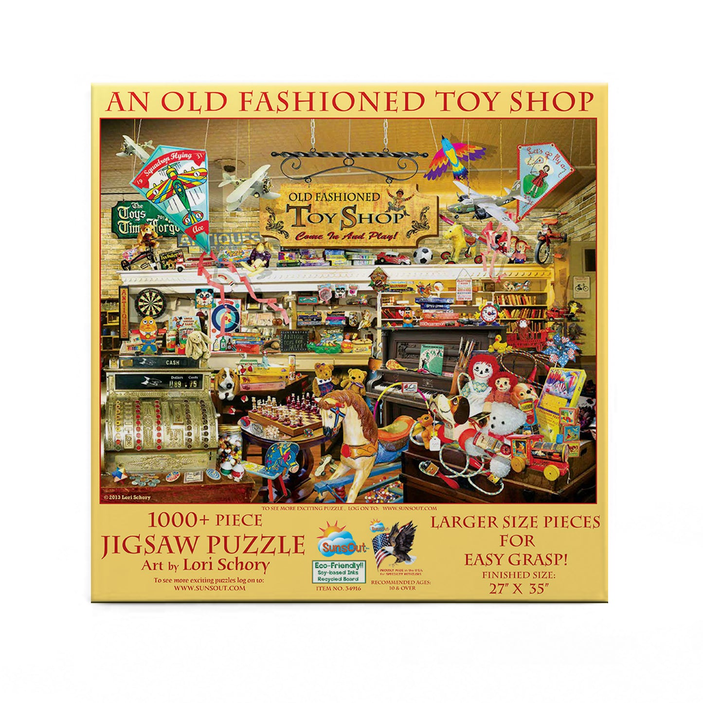 An Old Fashioned Toy Shop 1000 pc Large Pieces Jigsaw Puzzle 34916