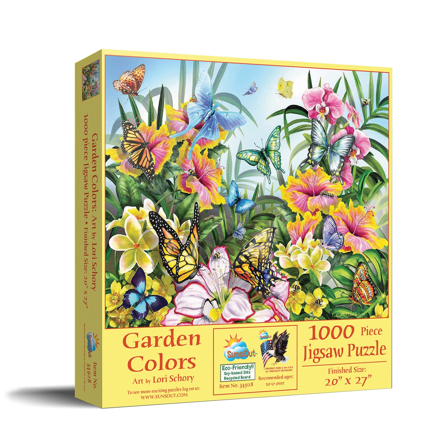 Garden Colors 1000 pc  Jigsaw Puzzle 34928