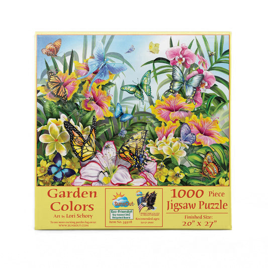 Garden Colors 1000 pc  Jigsaw Puzzle 34928