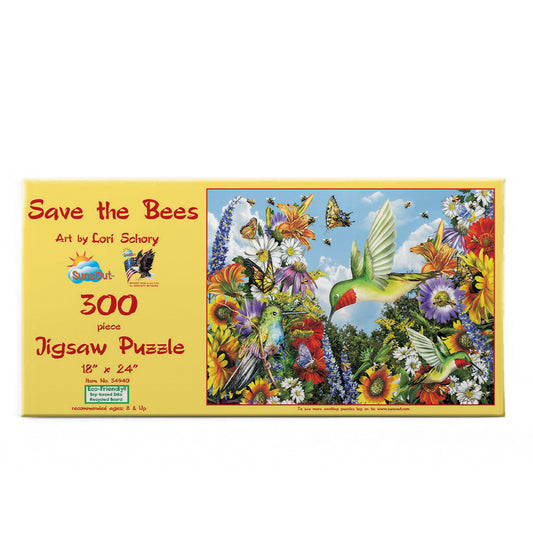 Save the Bees 300 pc  Jigsaw Puzzle 34940