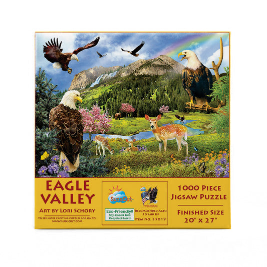 Eagle Valley 1000 pc  Jigsaw Puzzle 35019