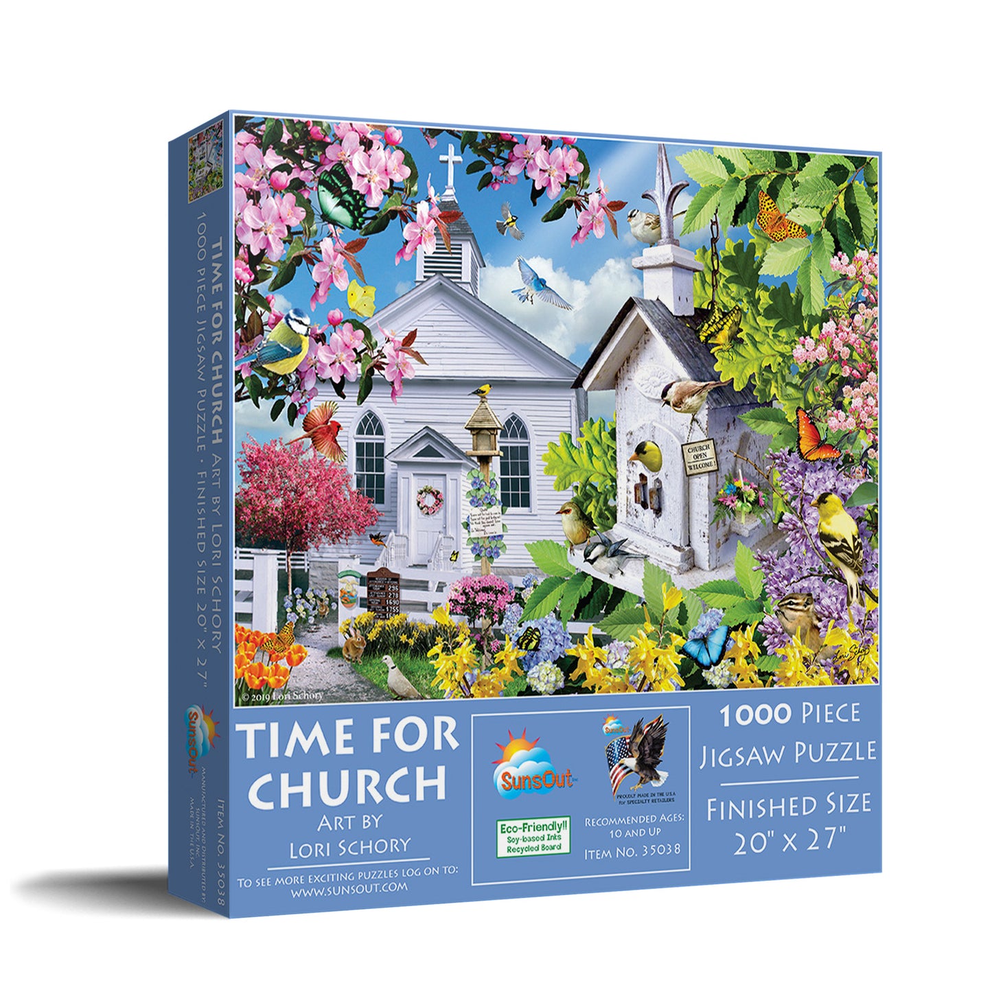 Time for Church 1000 pc  Jigsaw Puzzle 35038