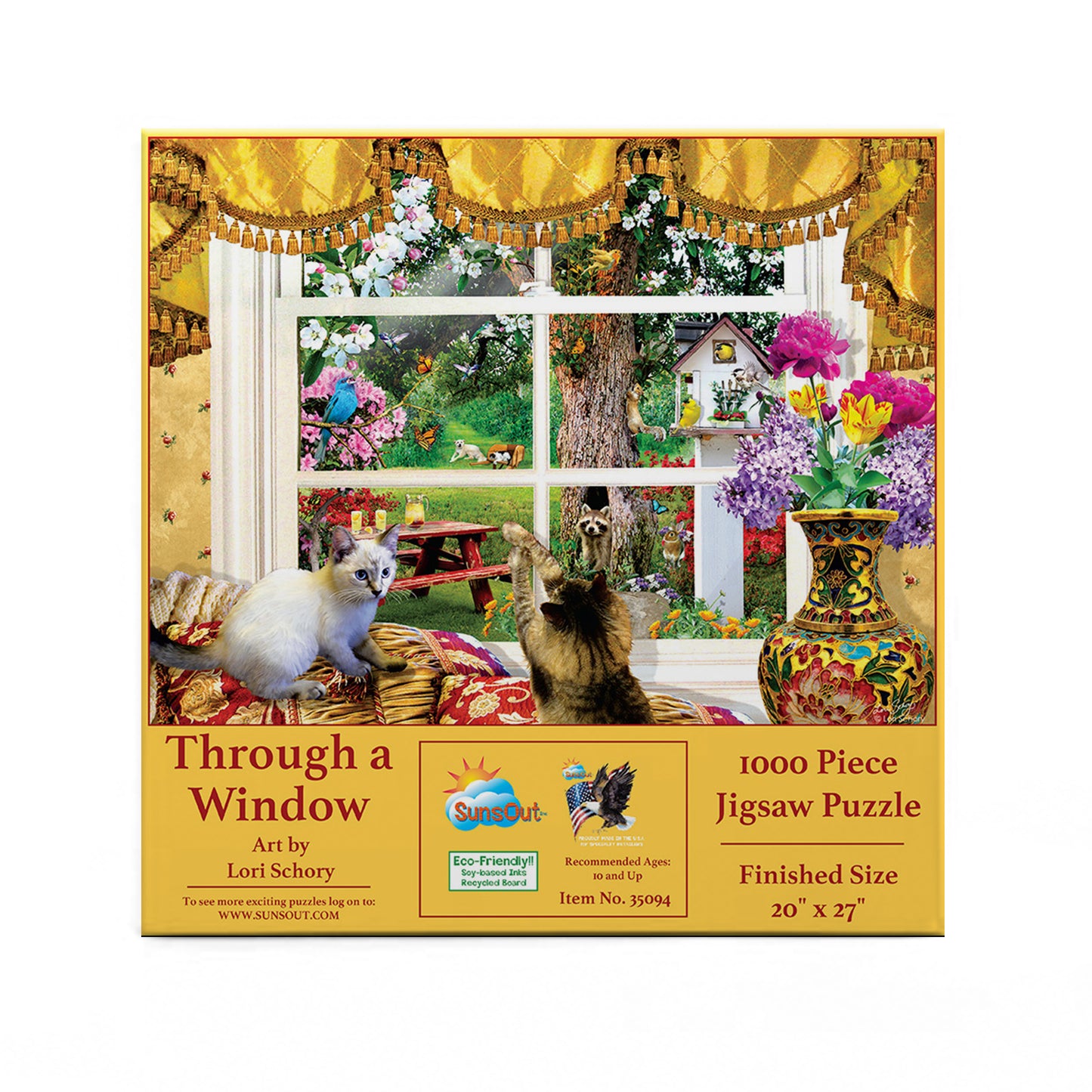 Through a Window 1000 pc  Jigsaw Puzzle 35094