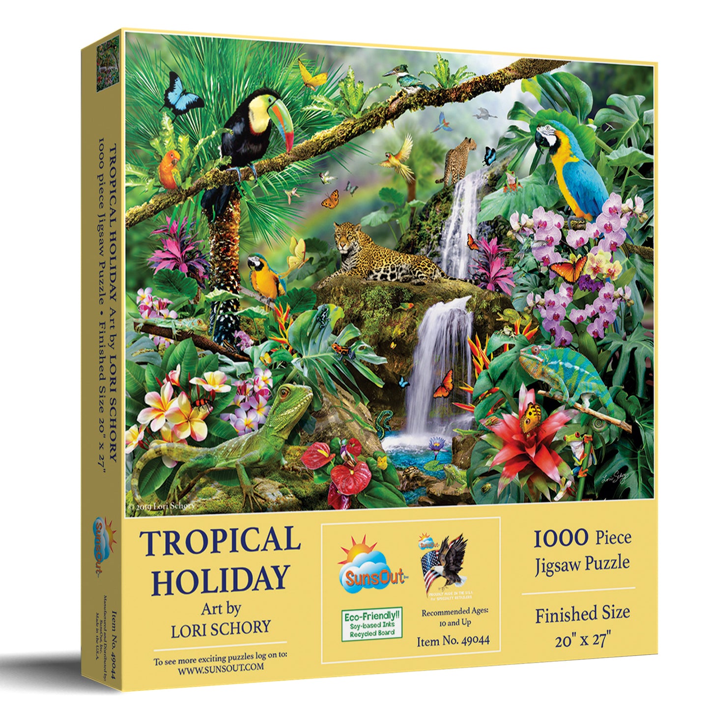 Tropical Holiday 1000 pc  Jigsaw Puzzle 35098