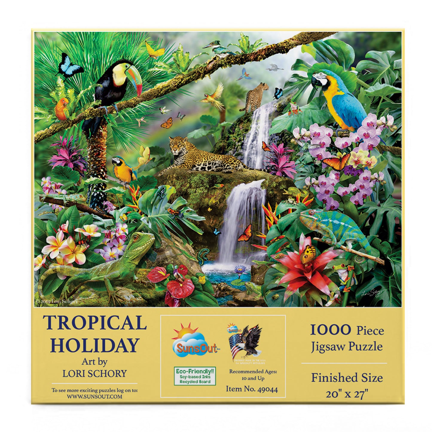 Tropical Holiday 1000 pc  Jigsaw Puzzle 35098
