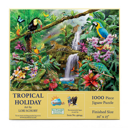Tropical Holiday 1000 pc  Jigsaw Puzzle 35098