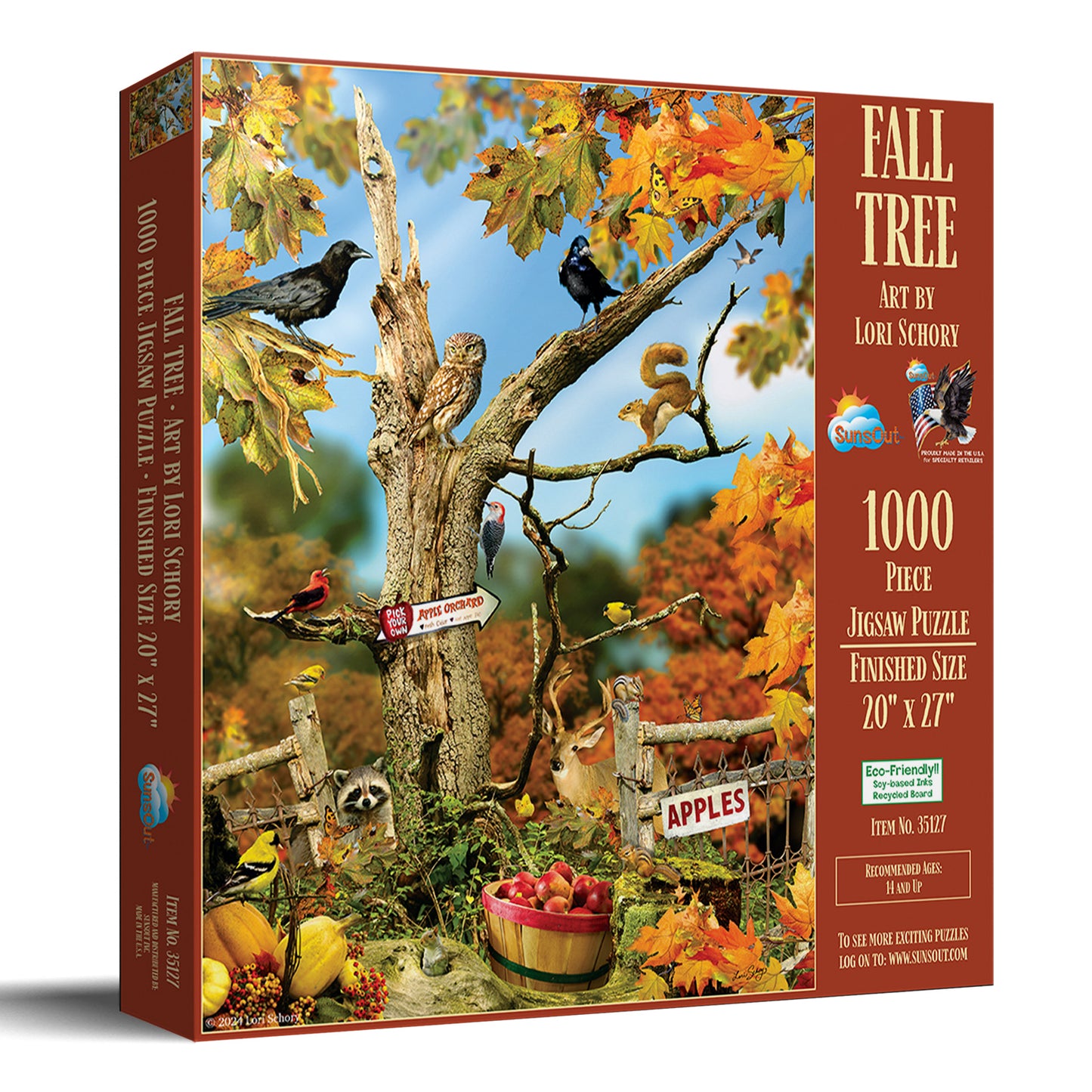 Fall Tree 1000 pc  Jigsaw Puzzle 35127