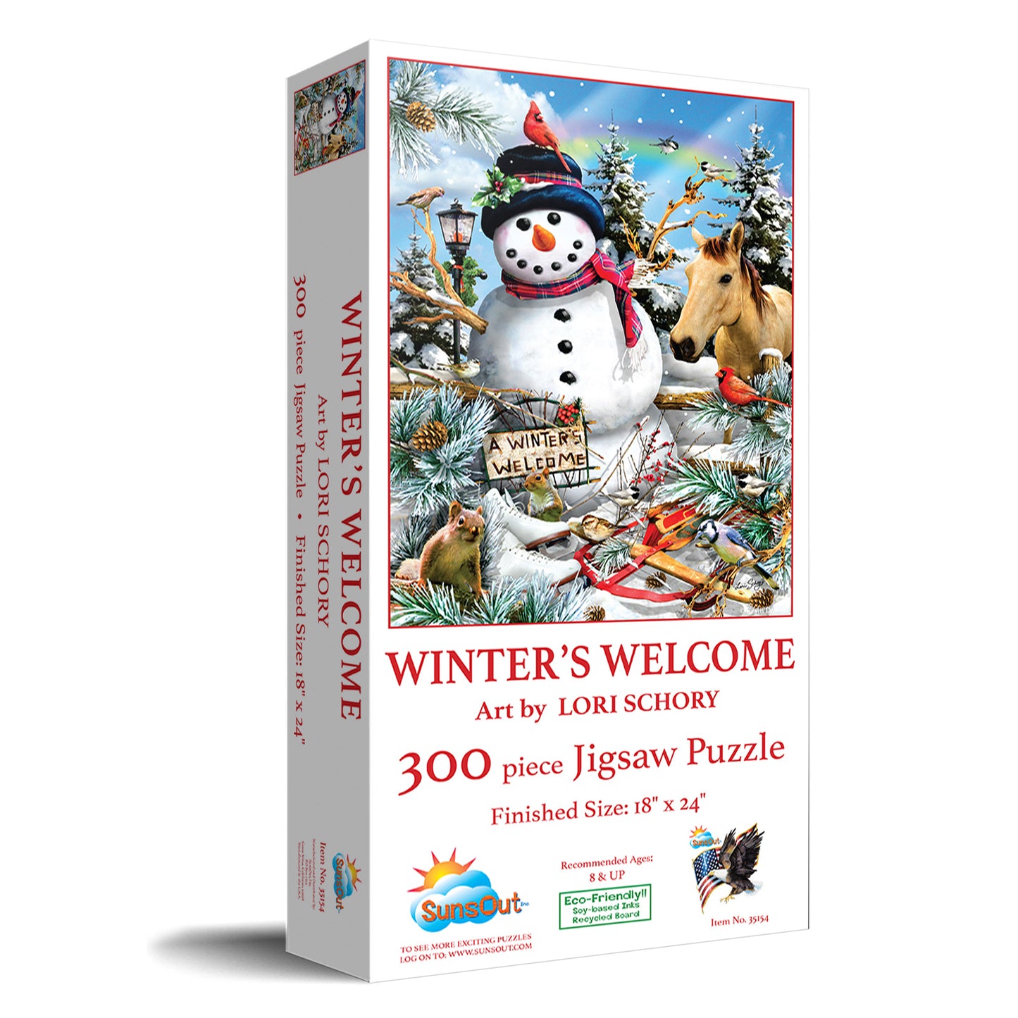 Winter's Welcome 300 pc  Jigsaw Puzzle 35154