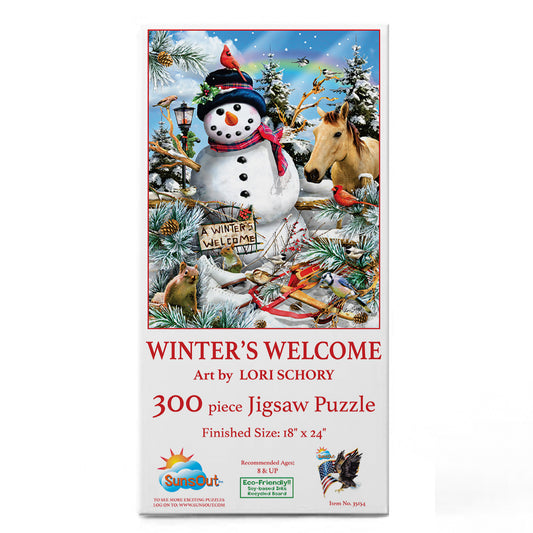 Winter's Welcome 300 pc  Jigsaw Puzzle 35154