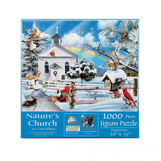 Nature's Church 1000 pc  Jigsaw Puzzle 35193