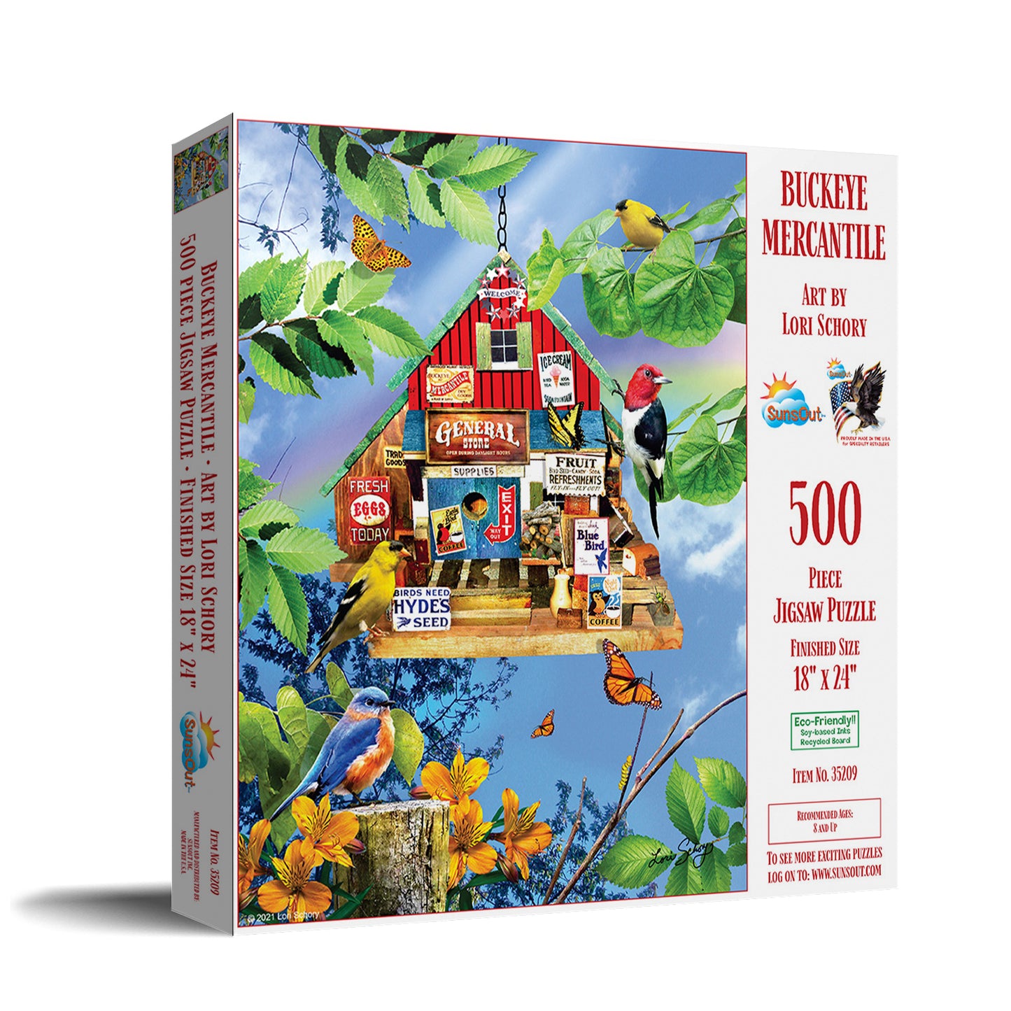 Buckeye Mercantile 500 pc  Jigsaw Puzzle 35209