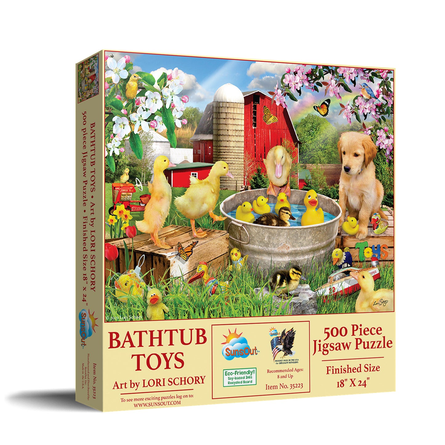 Bathtub toys 500 pc  Jigsaw Puzzle 35223
