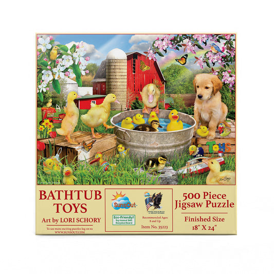 Bathtub toys 500 pc  Jigsaw Puzzle 35223