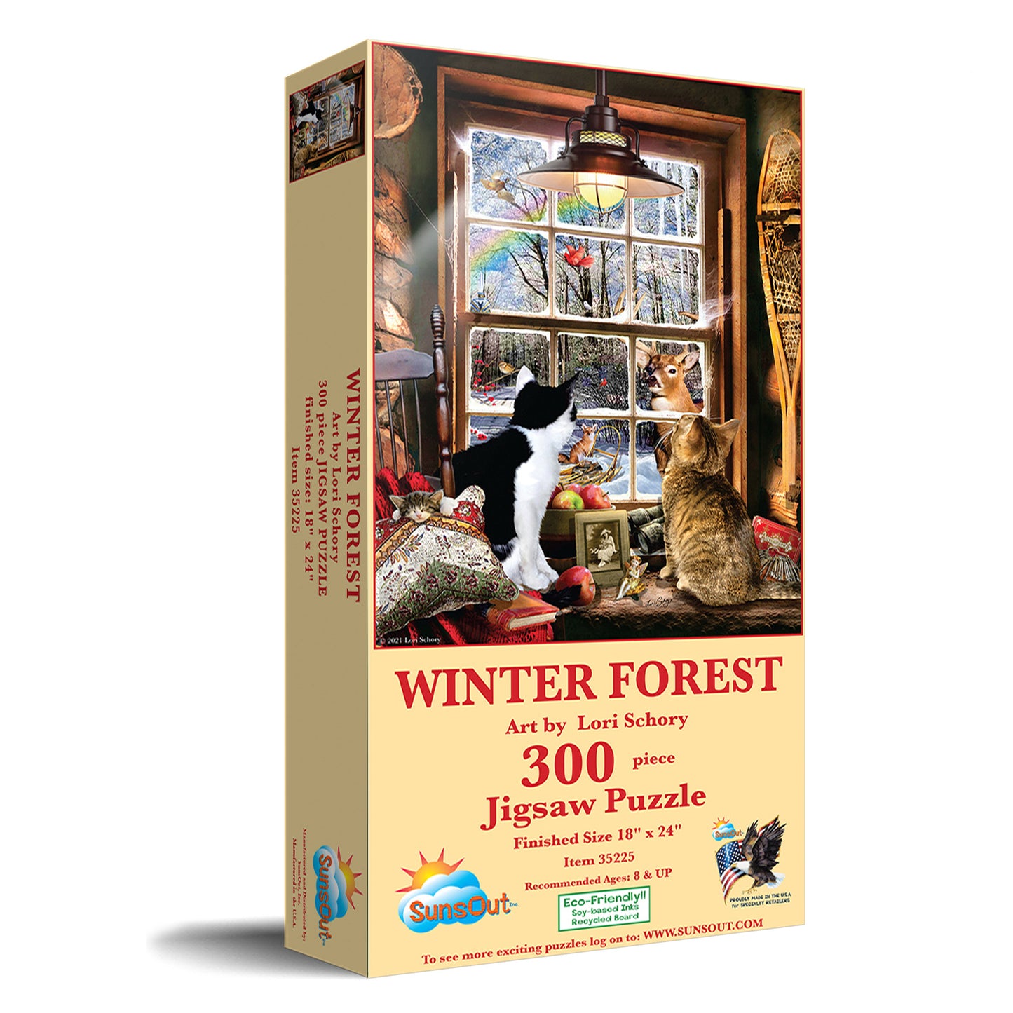 Winter Forest 300 pc  Jigsaw Puzzle 35225