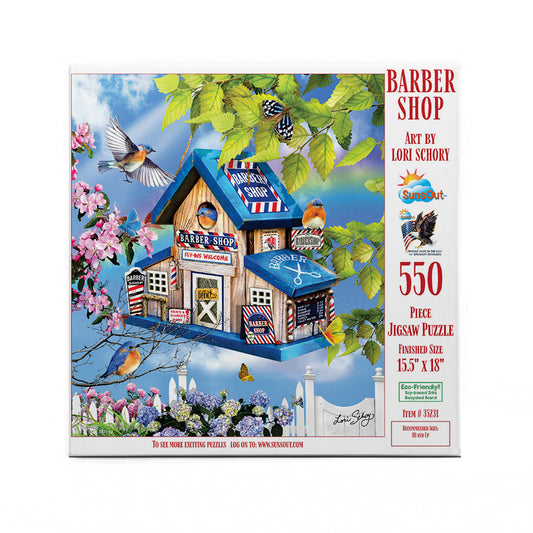 Barber Shop 550 pc  Jigsaw Puzzle 35231
