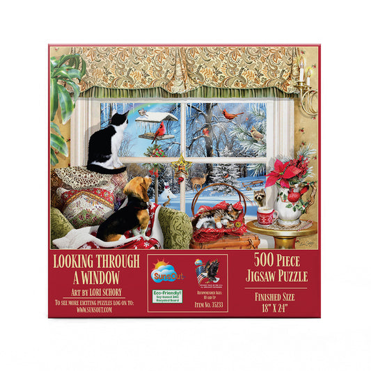 Looking Through a Window 500 pc  Jigsaw Puzzle 35233