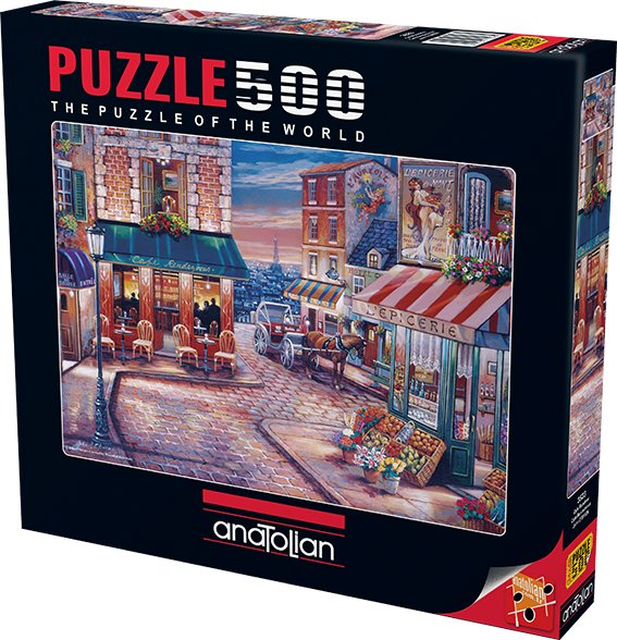 Cafe Rendezvous 500 pc  Jigsaw Puzzle 3523