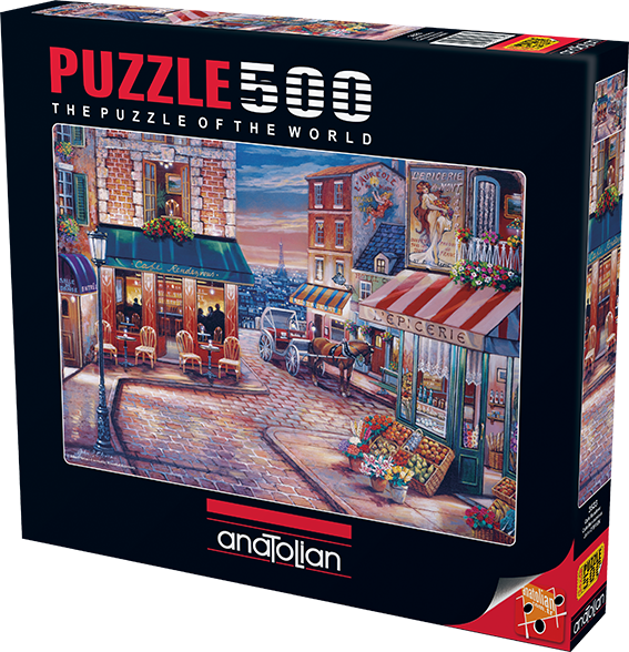 Cafe Rendezvous 500 pc  Jigsaw Puzzle 3523