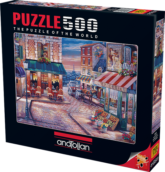 Cafe Rendezvous 500 pc  Jigsaw Puzzle 3523