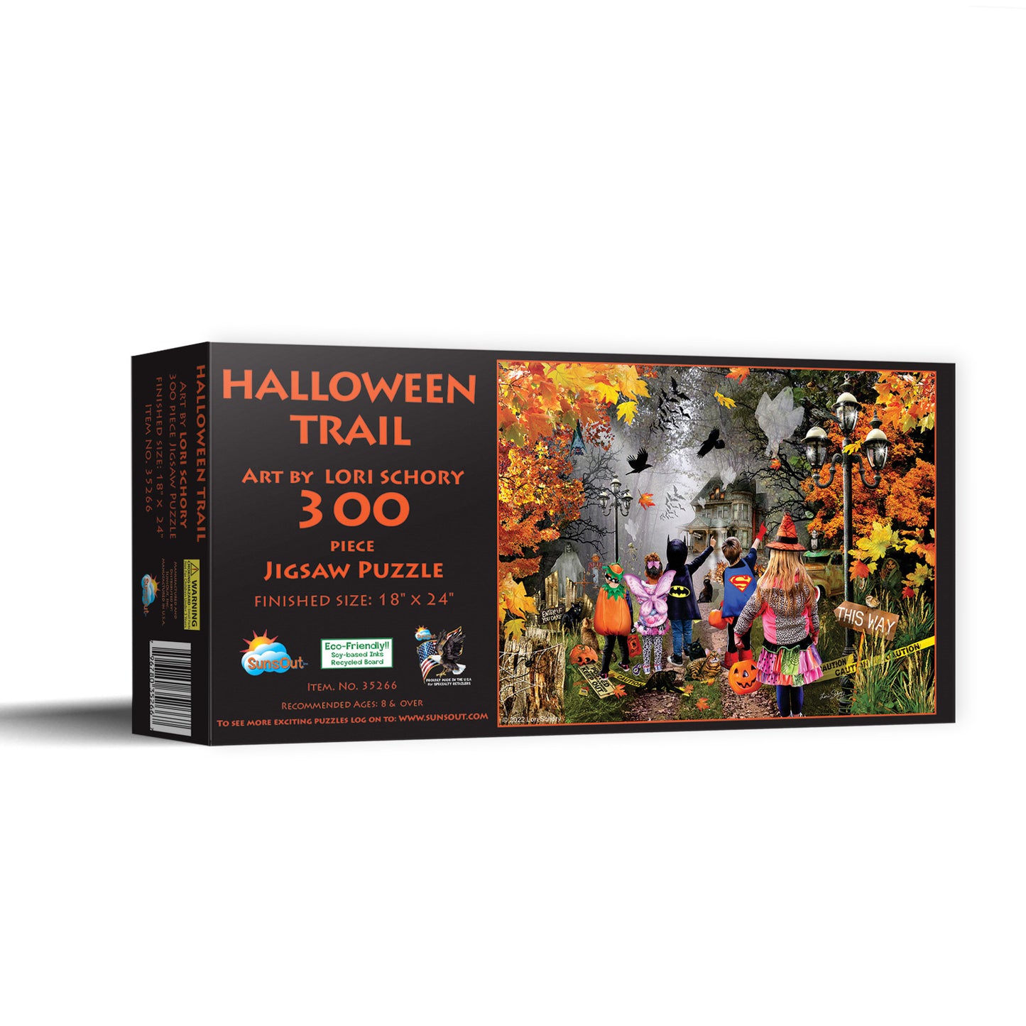 Halloween Trail 300 pc  Jigsaw Puzzle 35266