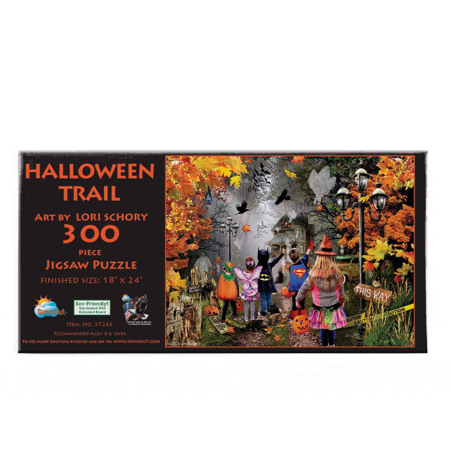Halloween Trail 300 pc  Jigsaw Puzzle 35266