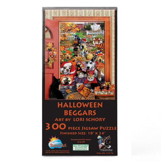 Halloween Beggars 300 pc  Jigsaw Puzzle 35276