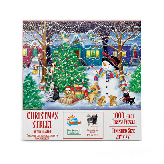 Christmas Street 1000 pc  Jigsaw Puzzle 35333