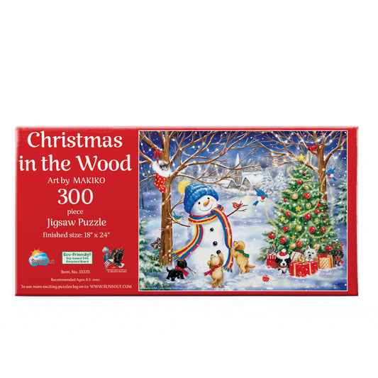 Christmas in the Wood 300 pc  Jigsaw Puzzle 35335