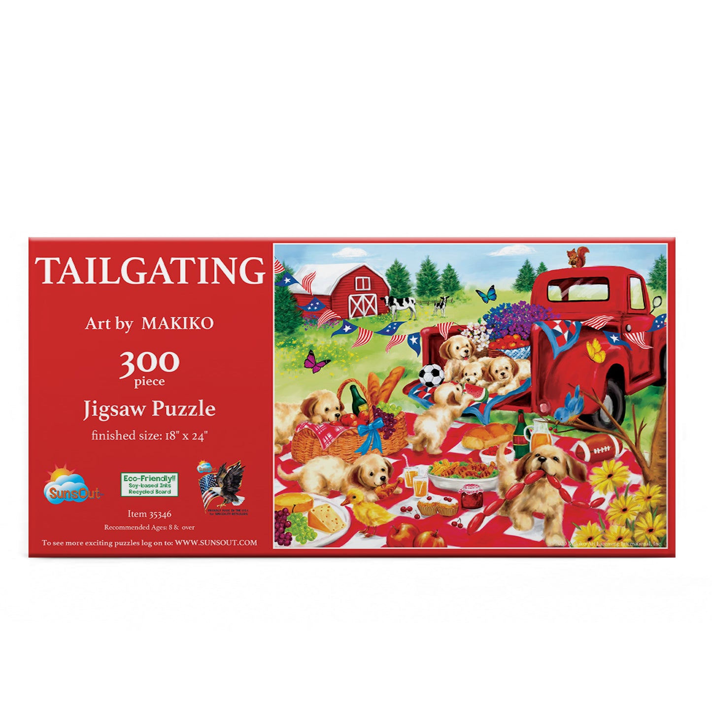 Tailgating 300 pc  Jigsaw Puzzle 35346