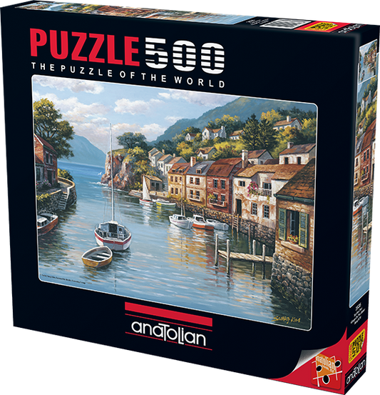 Village on the Water 500 pc  Jigsaw Puzzle 3535