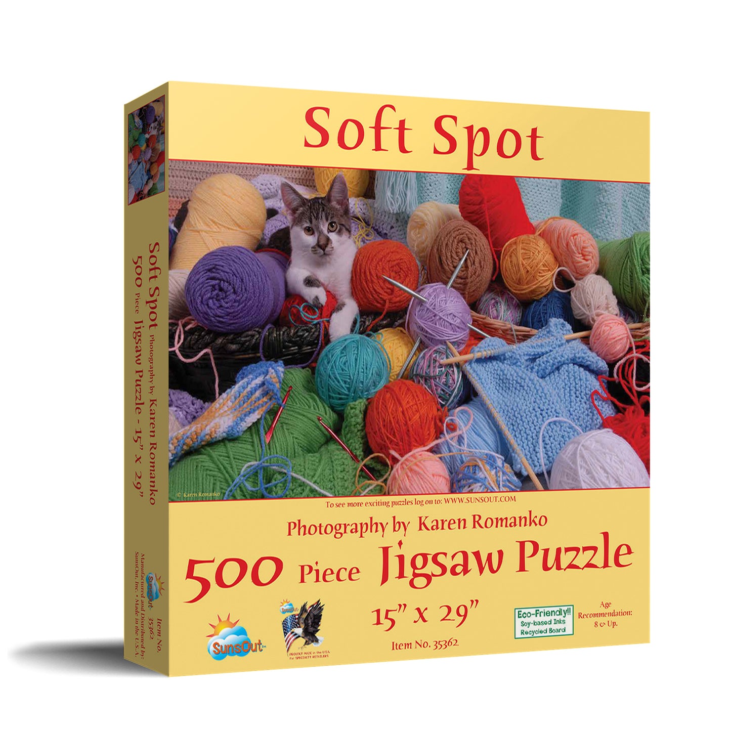 Soft Spot 500 pc  Jigsaw Puzzle 35362